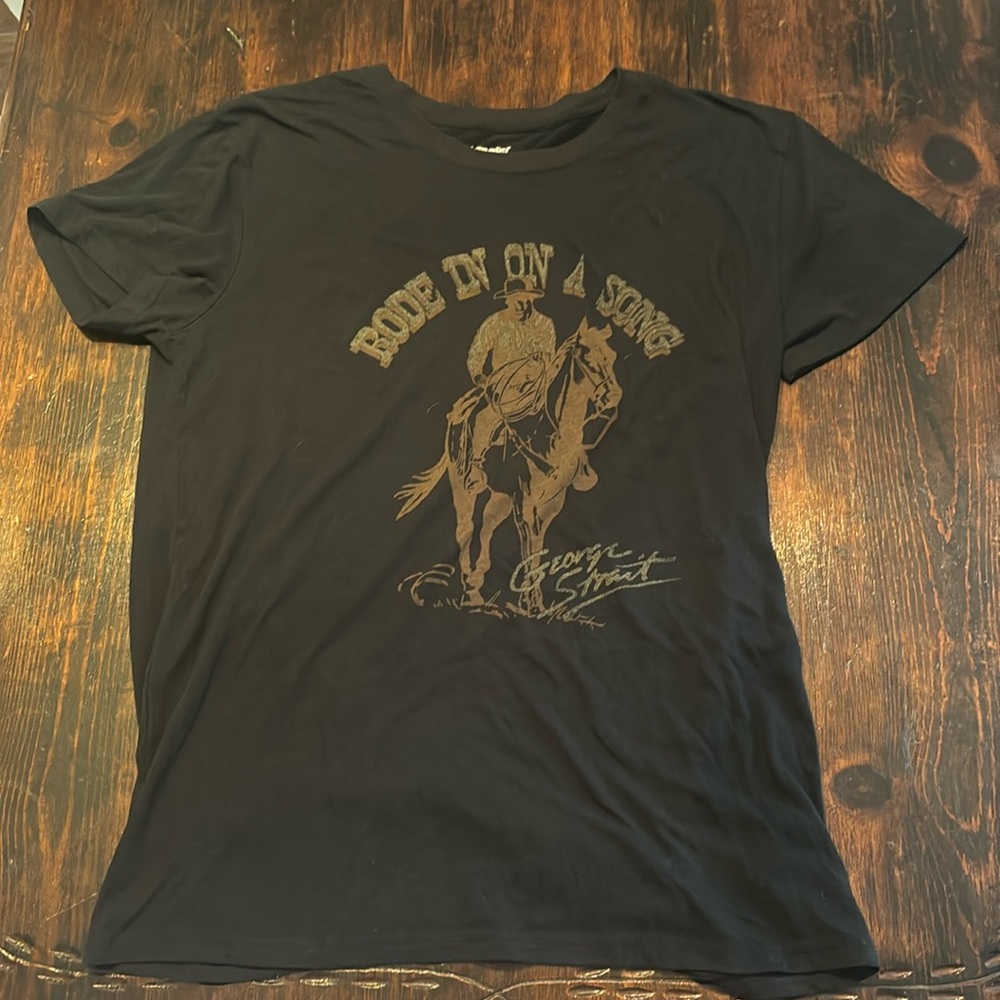George Straight “Rode In On A Song” Wrangler tee
